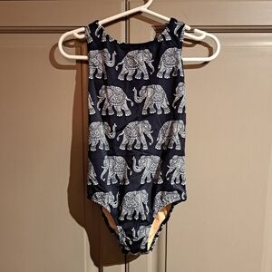 Crewcuts elephant design size 4-5, 1 piece swim suit New